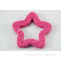 Pet products factory thermoplastic rubber stars pet cat dog chew toy